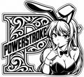 Powerstroke Bunny Girl Decal